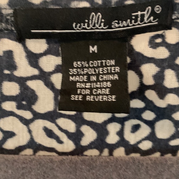 Lightweight black and white top - Picture 3 of 5